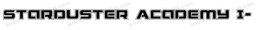 Starduster Academy I字体转换
